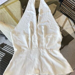 Amanda Uprichard Classic White Top